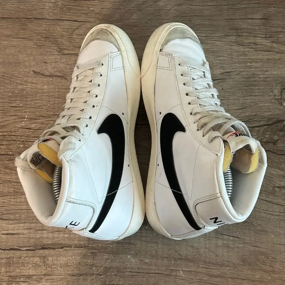 Nike Blazer Mid 77 (CZ1055-100) Women’s Athletic Shoes Sneakers Size 6.5 White - Picture 5 of 8